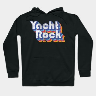 Psychedelic Fade Yacht Rock Party Boat Drinking design Hoodie